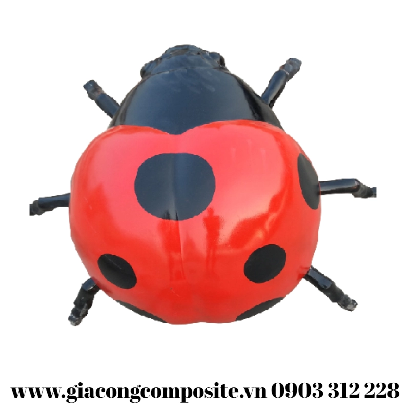 san xuat mo hinh composite cao cap 1 6439 - Mô hình bọ rùa composite cao cấp 1000*800*400mm